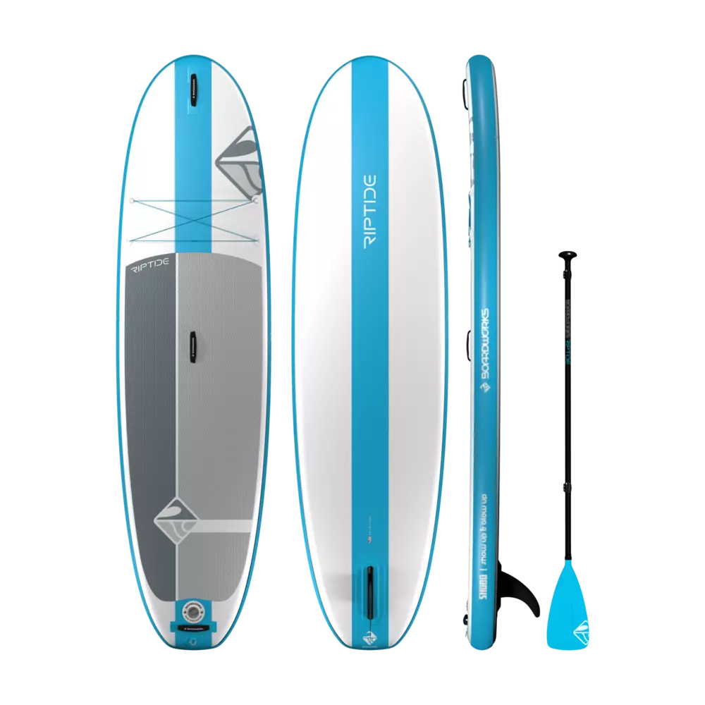 BOARDWORKS - Shubu Riptide 10'6" Inflatable Paddle Board - Blue - 4450559512 - TOP 