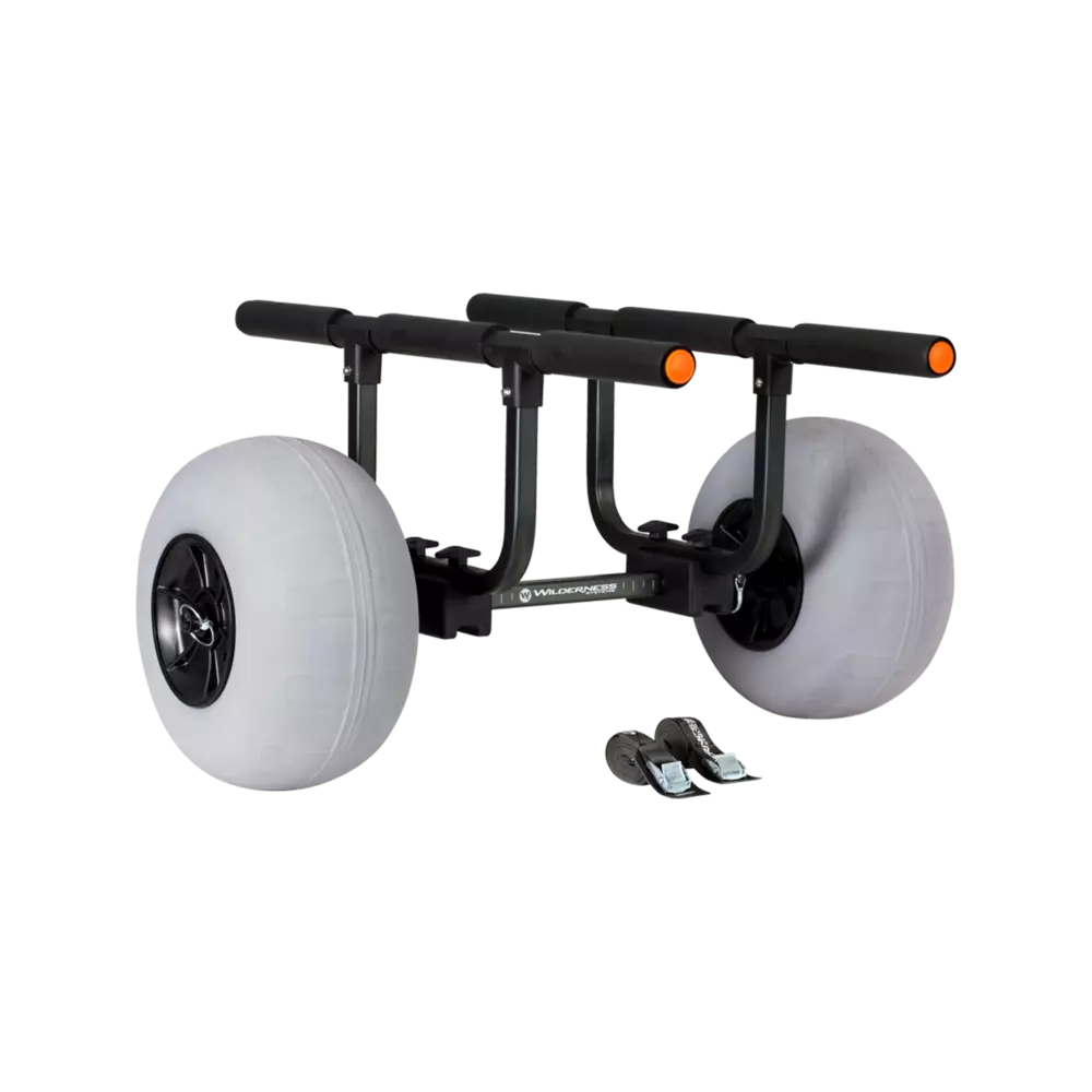 WILDERNESS SYSTEMS - Chariot de portage robuste avec roues de plage de 33 cm (13 po) - Black - 8070167 - TOP 