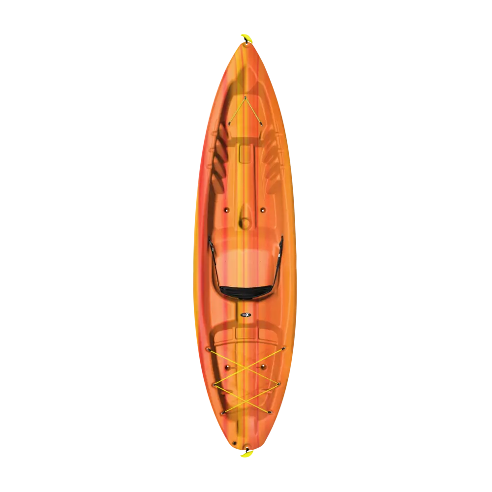 PELICAN - Sentinel 100 Recreational Kayak - Yellow - KVL10P105-00 - TOP