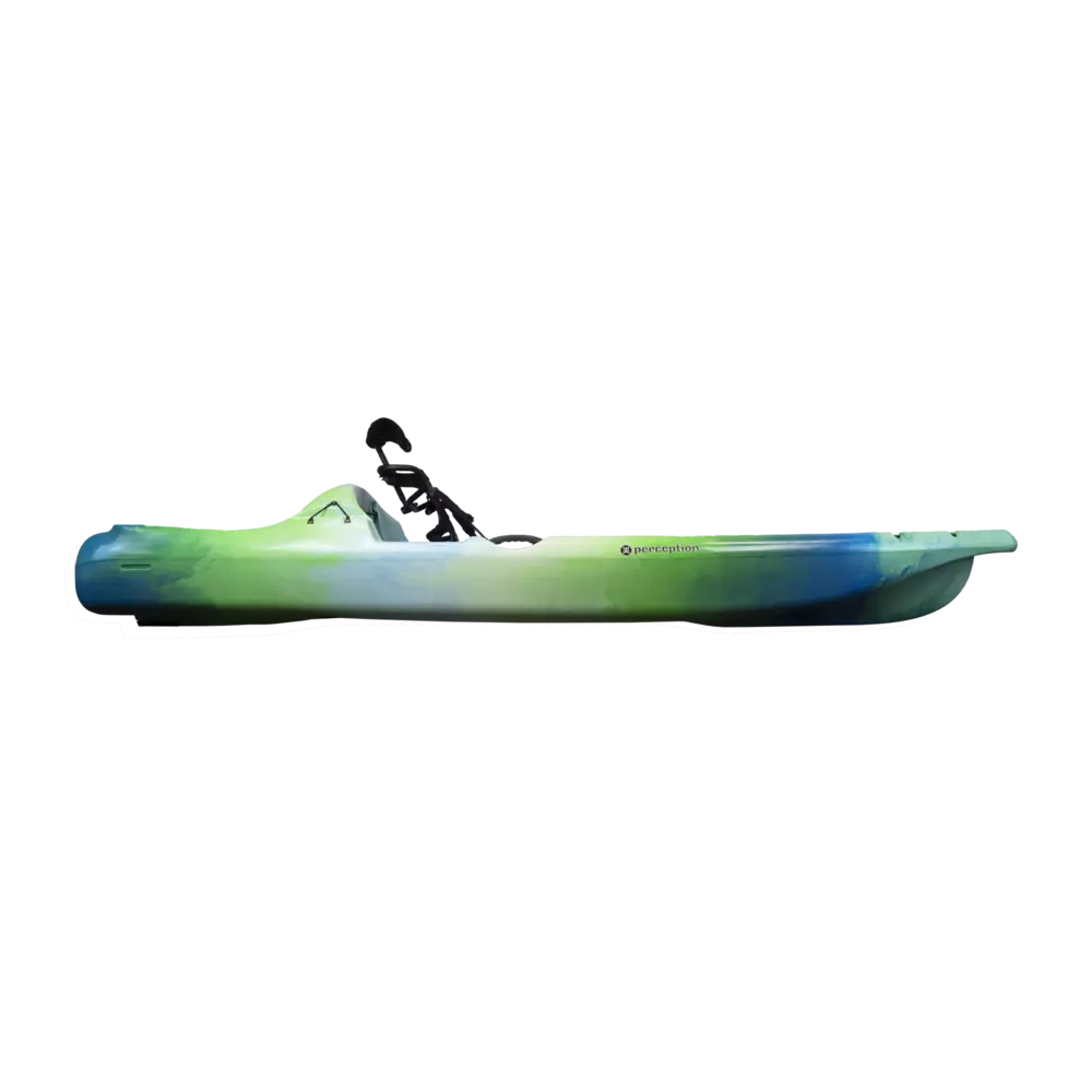 PERCEPTION - Hangtime 11.0 Recreational Kayak - Blue - 9351933174 - SIDE