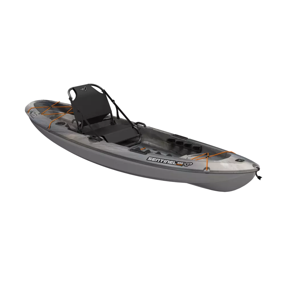 PELICAN - Sentinel 100XP Angler Fishing Kayak - Grey - MGF10P103-00 - ISO