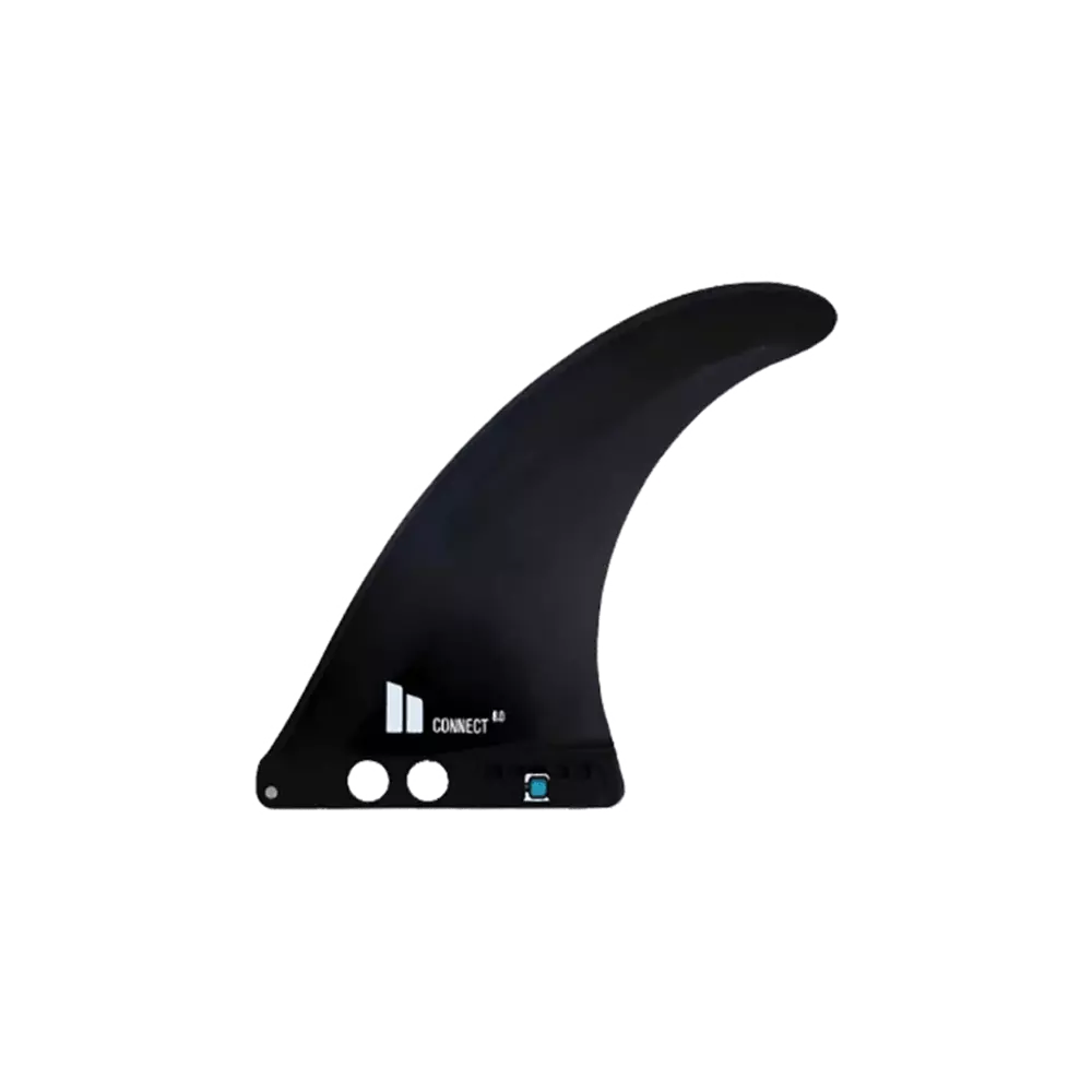 BOARDWORKS - FCS II 9" Toolless Dolphin Fin - Black - 848201015214 - TOP 