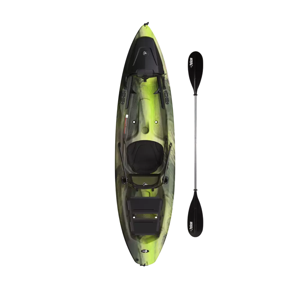 PELICAN - SEEK 100XP Angler Fishing Kayak - Grey - MKL10P905 - TOP