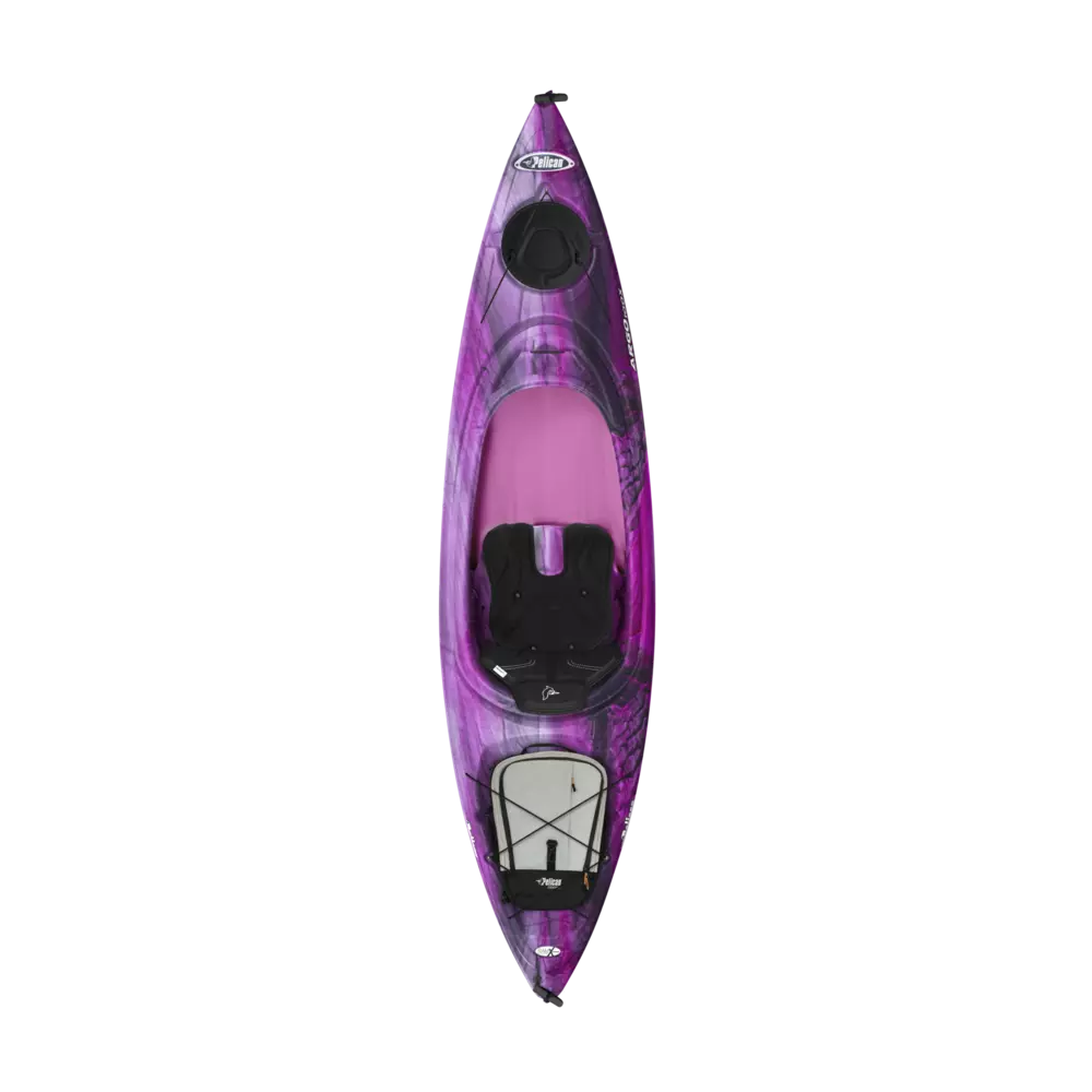 PELICAN - Argo 100X EXO Recreational Kayak - Grey - KFF10P301-00 - TOP