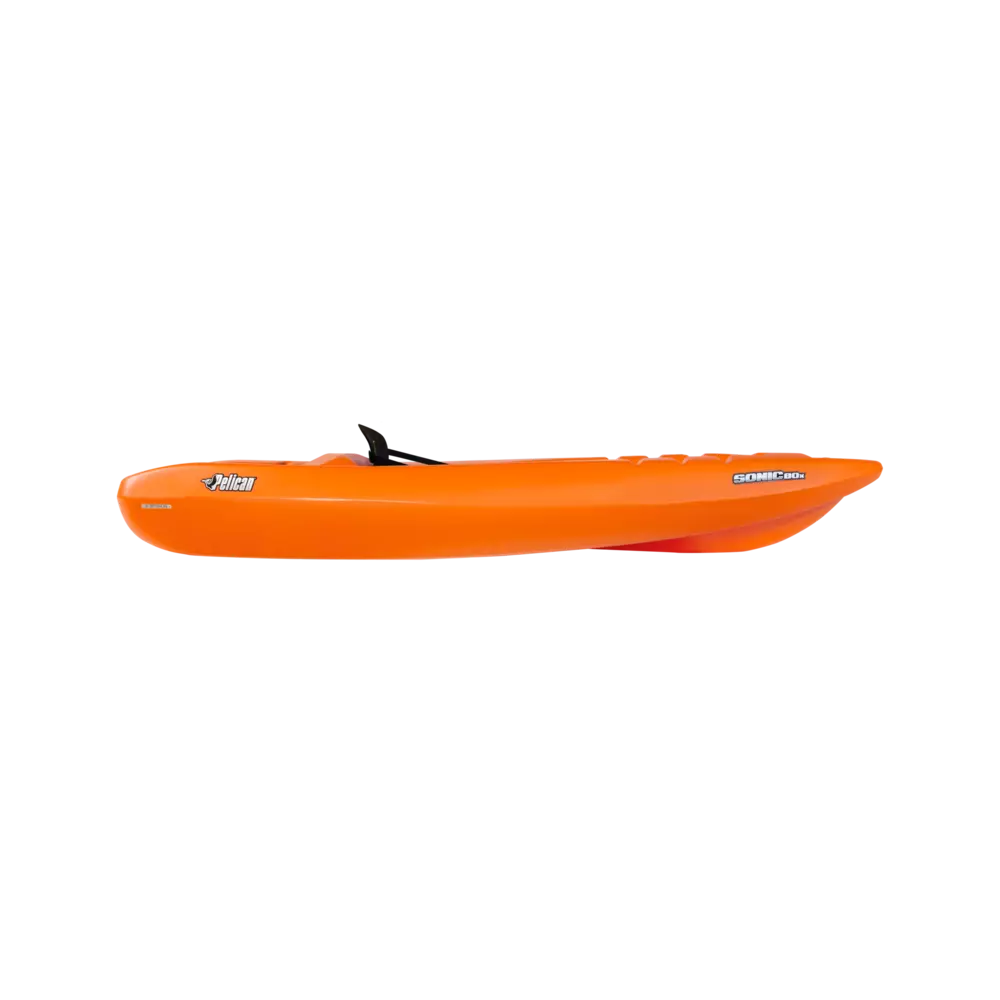 PELICAN - Sonic 80X Kids Kayak - Orange - KOS08P107 - SIDE