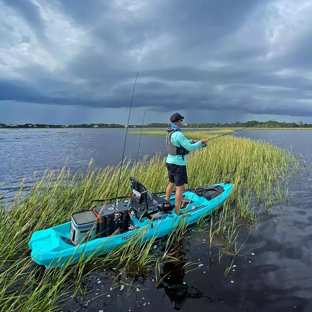 WILDERNESS SYSTEMS - Kayak de pêche Recon 120 - Modèle ou couleur discontinué - Aqua - 9751100192 - LIFE STYLE 2