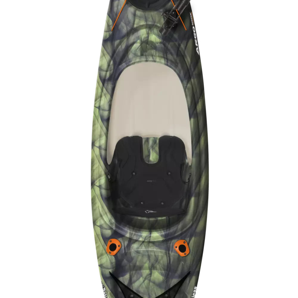 PELICAN - Argo 100X Angler Fishing Kayak - Grey - KFF10P204-00 - TOP