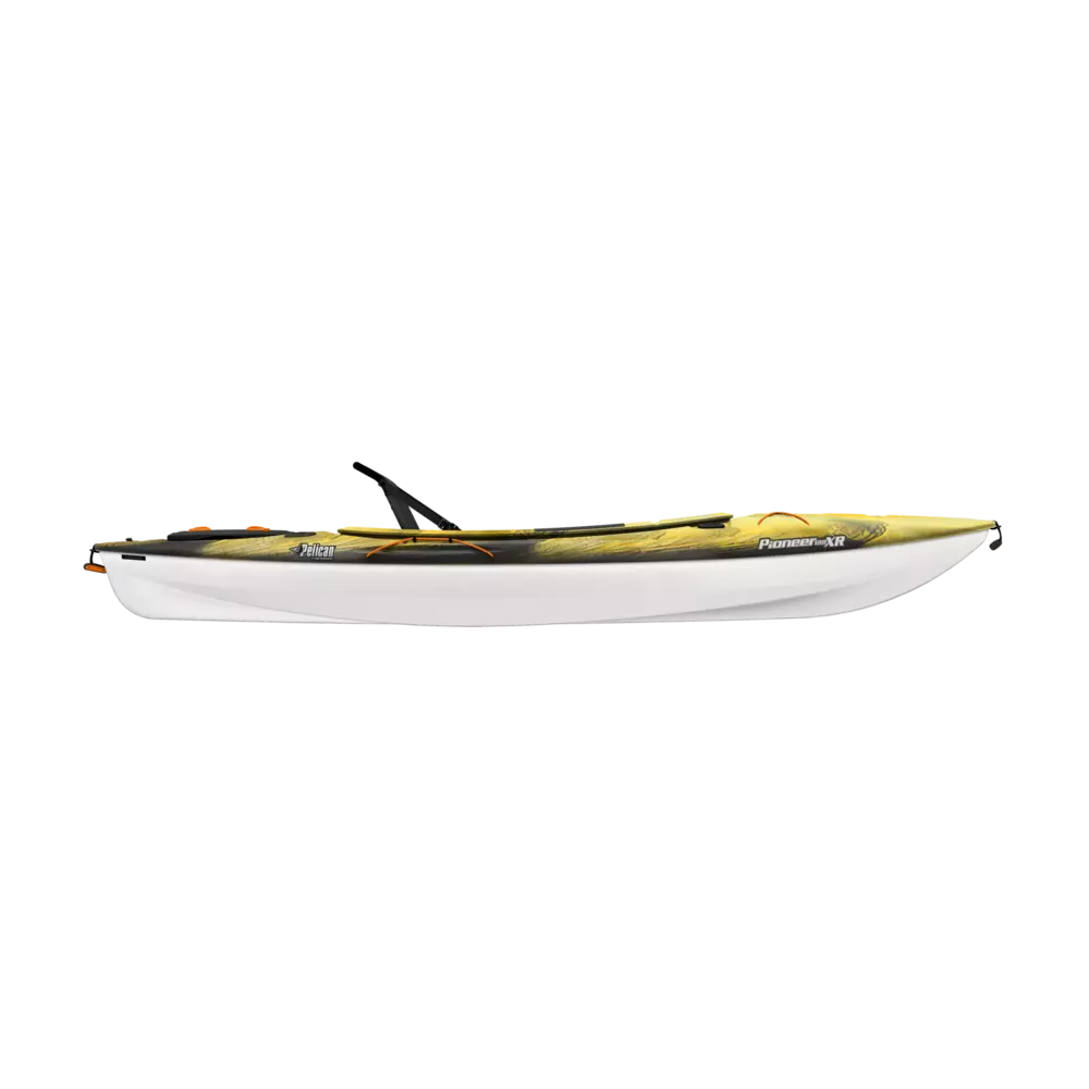 PELICAN - Pioneer 100XR Recreational Kayak - Yellow - MDP10P400 - SIDE