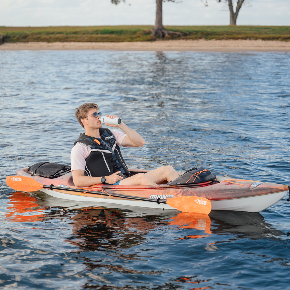 PELICAN - Orion 100X Recreational Kayak - Yellow - KAP10P205-00 - LIFE STYLE 3