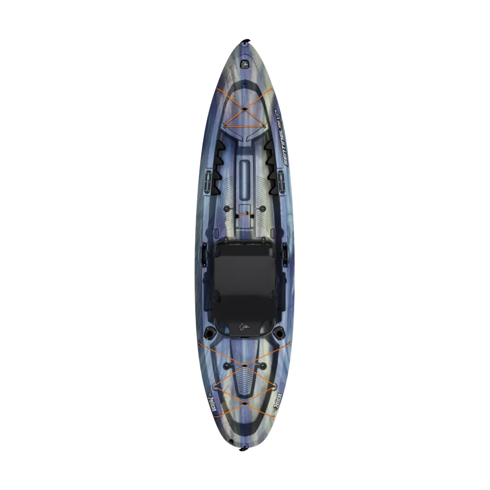 PELICAN - Sentinel 100XP Angler Fishing Kayak - Blue - MGF10P203-00 - TOP