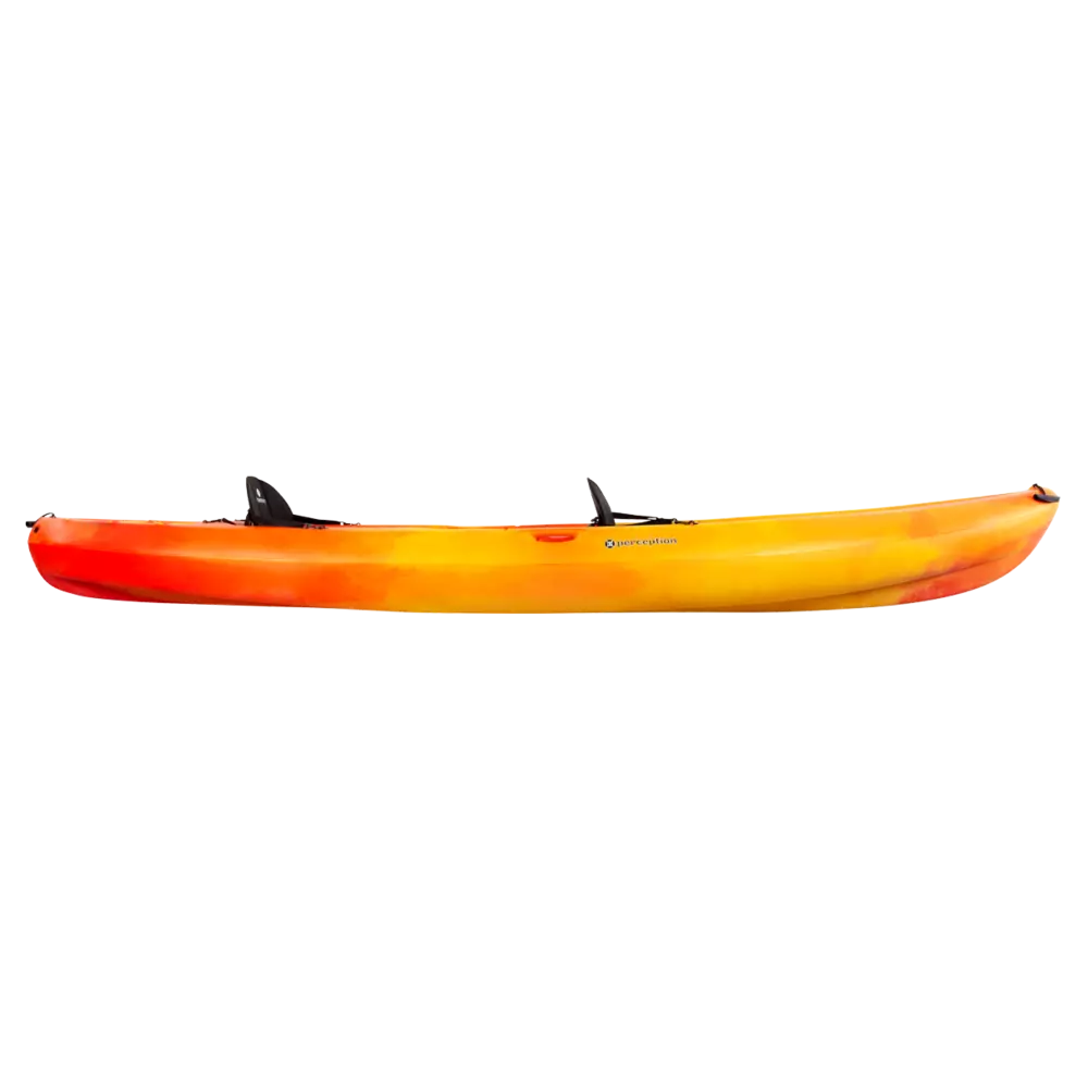 PERCEPTION - Rambler 13.5 T Recreational Kayak - Red - 9350645042 - SIDE