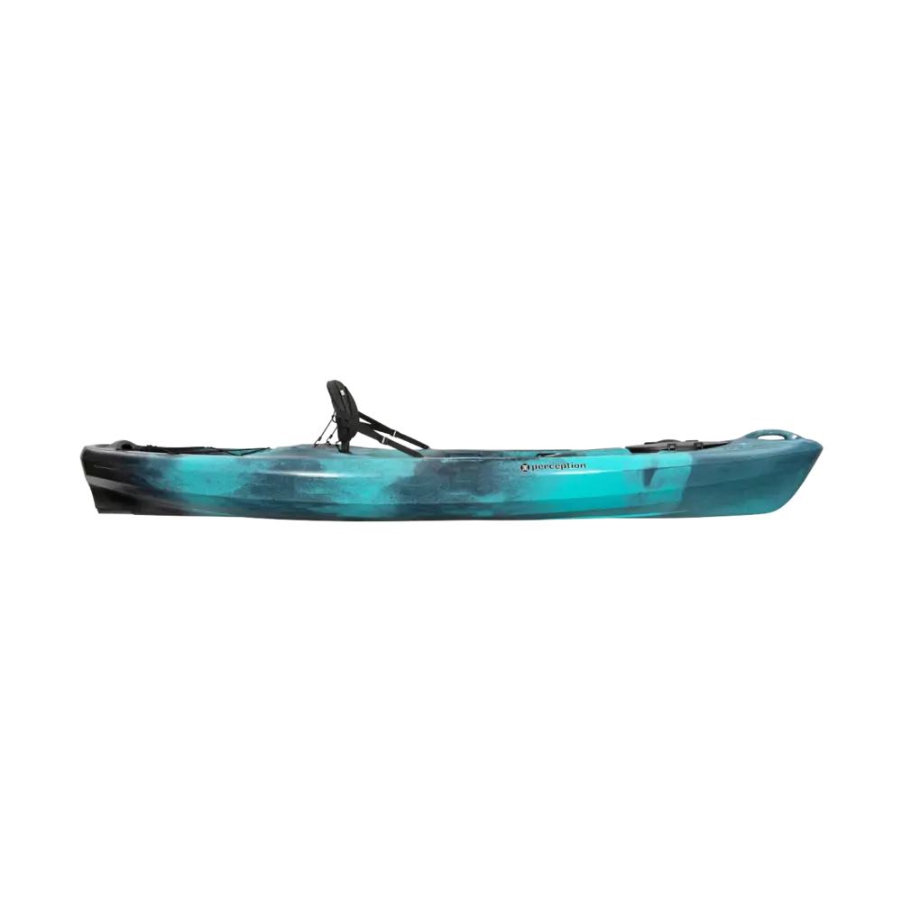 PERCEPTION - Pescador 10.0 Fishing Kayak - Aqua - 9350168178 - SIDE