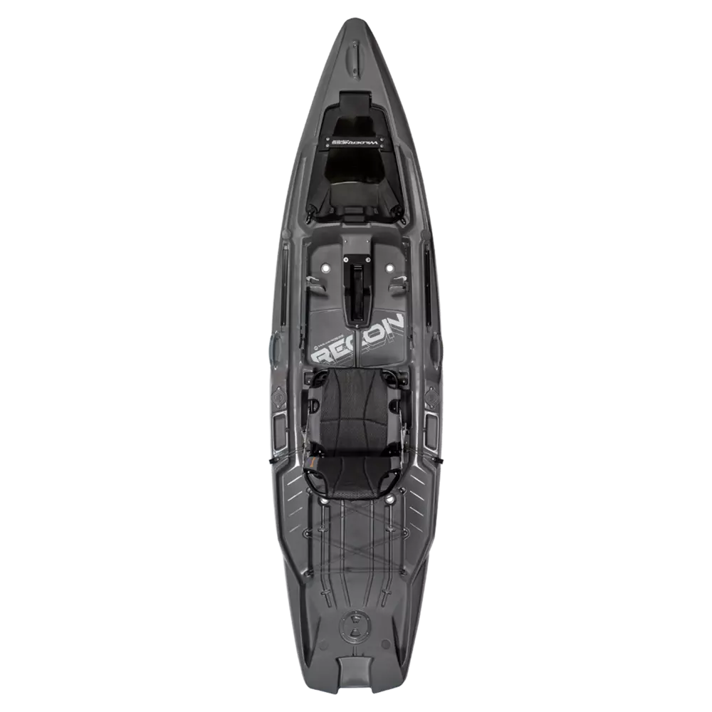 WILDERNESS SYSTEMS - Kayak de pêche Recon 120 - Modèle ou couleur discontinué - Grey - 9751100153 - TOP