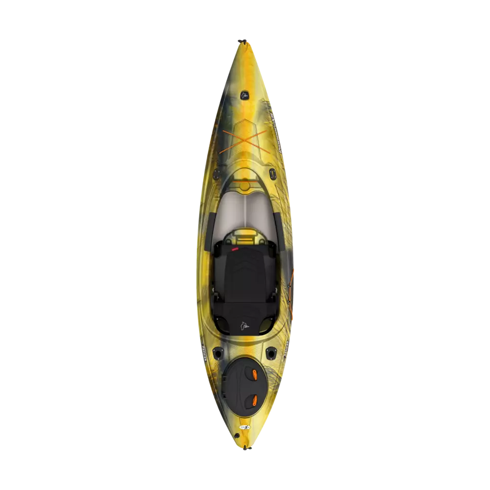 PELICAN - Pioneer 100XR Recreational Kayak - Yellow - MDP10P400 - TOP
