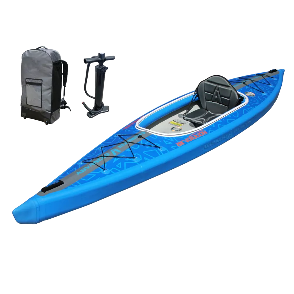 ADVANCED ELEMENTS - AirVolution™ Recreational Kayak with Pump - Blue - AE3029 - ISO 