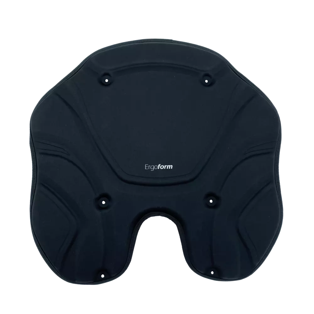 PELICAN - Black & White Short Ergoform™ - Seat Only - Black - PS1627 - TOP