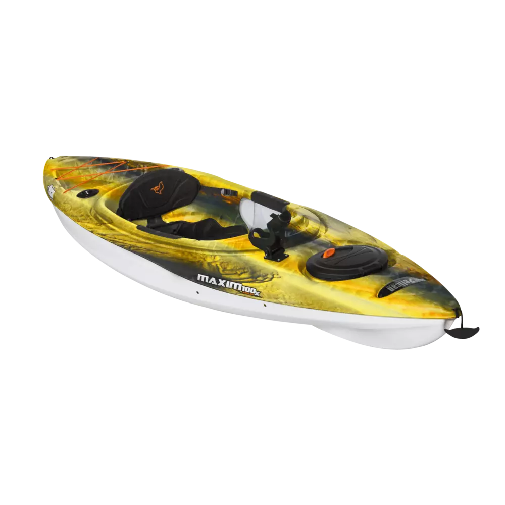 PELICAN - Maxim 100X Angler Fishing Kayak - Yellow - KFP10P109 - ISO